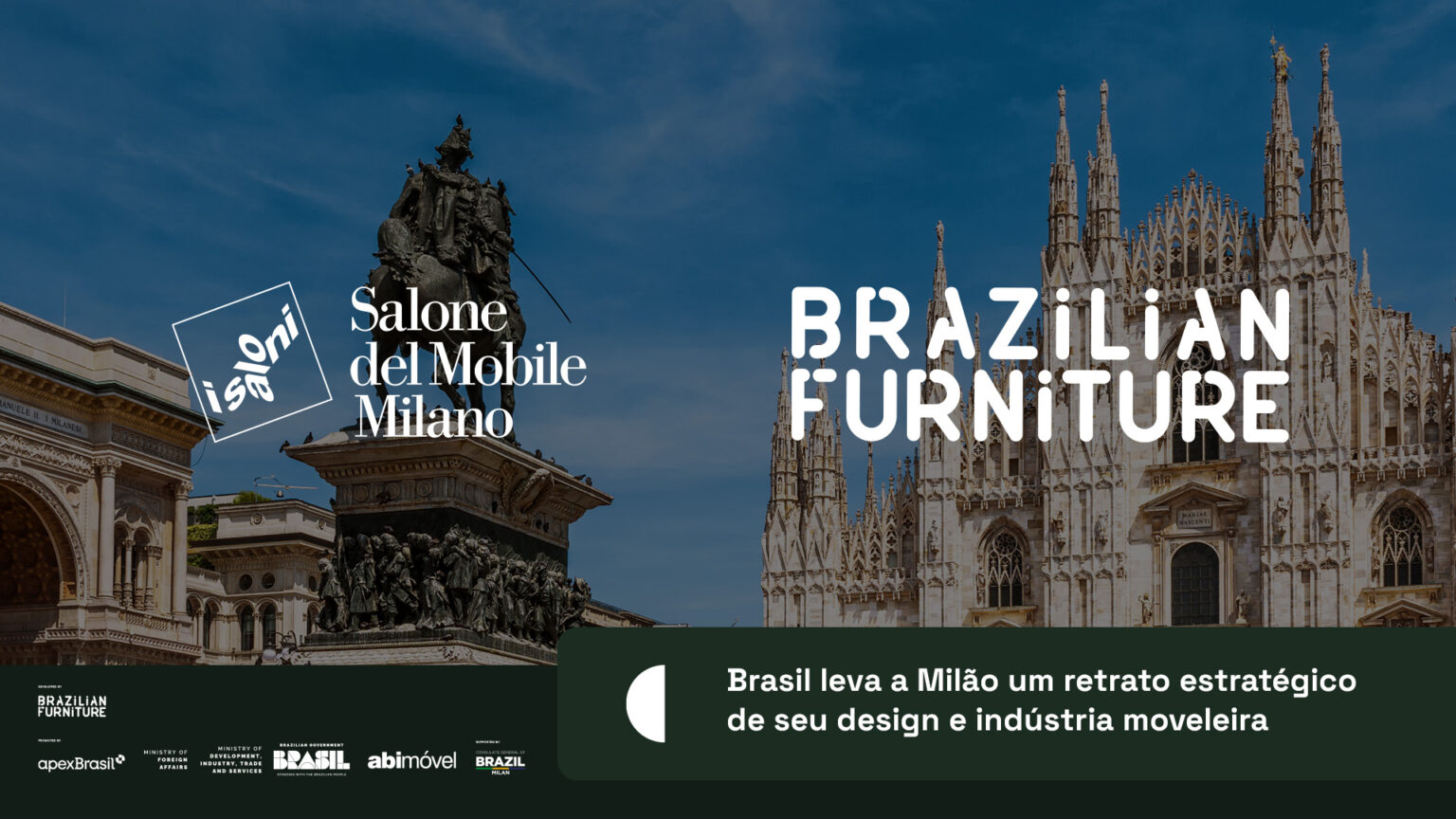 Brasil leva a Milão um retrato estratégico de seu design e indústria moveleira