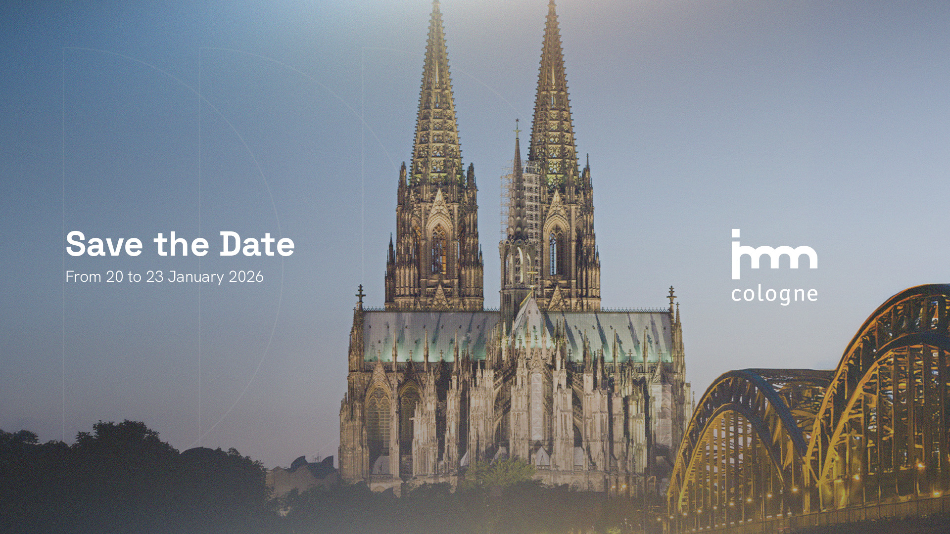 Está chegando: Brasil confirma presença na IMM Cologne 2026, na Alemanha