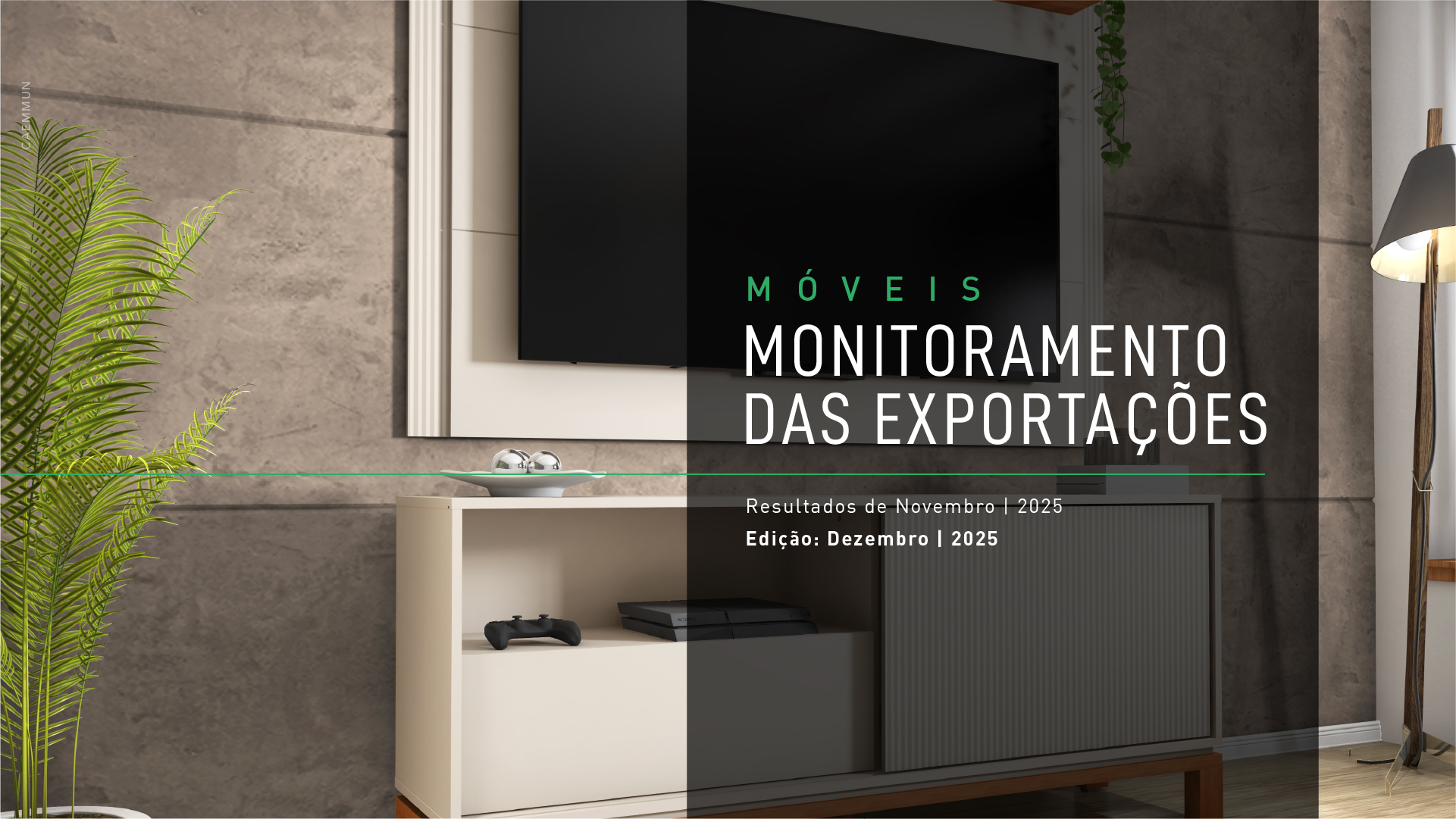 ‘Monitoramento das Exportações - Dez 2025’ traz indicadores do comércio exterior na cadeia moveleira entre janeiro e novembro – de produtos prontos a suprimentos