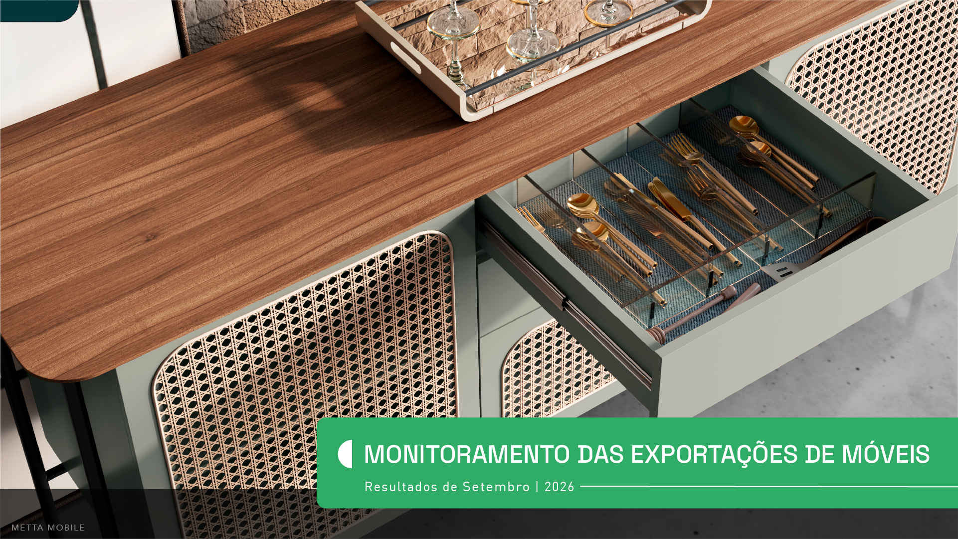 Exclusividade Brazilian Furniture: ‘Monitoramento das Exportações’ traz indicadores do comércio exterior na cadeia moveleira em agosto de 2026